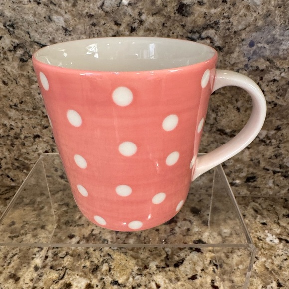 Starbucks pink polka dot 13oz mug Easter Valentine's Day 2006 - Picture 1 of 2